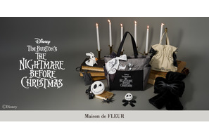 「ナイトメアー・ビフォア・クリスマス」Maison de FLEURに登場、ジャックやゼロをイメージした全9型 画像
