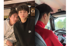 クォン・サンウの息子ルッキ君、家族からプレゼントされた“4500万ウォン”の車で初ドライブ！ 画像