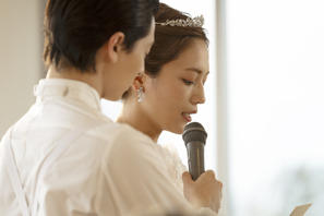 川口春奈「とても幸せです」ウエディングドレスで力強いスピーチ！結婚式本編映像『ママがもうこの世界にいなくても　私の命の日記』 画像