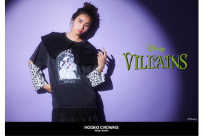 ディズニー「MICKEY＆FRIENDS」「VILLAINS SERIES」が秋冬ファッションに　ロデオクラウンズから新作登場 画像
