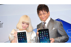 きゃりーぱみゅぱみゅ＆哀川翔がiPad Air発売の瞬間に立ち会いカウントダウン 画像