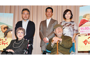 89歳・赤木春恵、85歳・森崎東監督、ユーモアたっぷりの挨拶で会場を笑いの渦に 画像