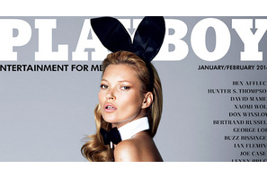 ケイト・モス、“バニーガール”で「プレイボーイ」表紙…マーク・ジェイコブス記念Tシャツ制作 画像