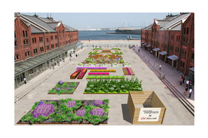 ニコライ・バーグマンが最大規模のガーデンプロジェクト　横浜赤レンガ倉庫をプロデュース 画像