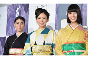 松雪泰子、橋本愛から「惚れた」成海璃子から「晴れ女」と賞嘆