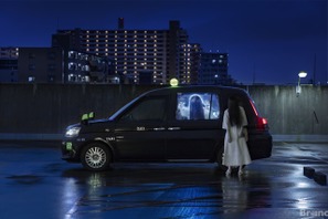 「貞子タクシー」の走行が決定、『貞子DX』がタクシーアプリ「S.RIDE」とコラボ