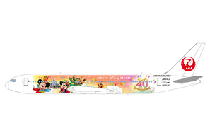 【ディズニー】TDR40周年記念の特別塗装機が登場！「JAL Colorful Dreams Express」6月9日より国内線に就航