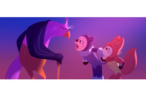 カートゥーン風で描かれた『ペルリンプスと秘密の森』本編特別映像