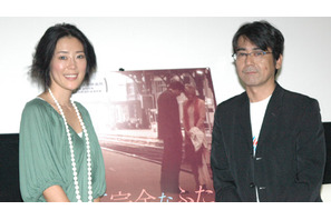 トークショーで熱列売り込み！　新婚・寺島しのぶが諏訪敦彦と離婚カップル映画を語る　