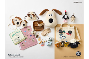 「ウォレスとグルミット」「ひつじのショーン」グッズが登場　店頭イベント開催