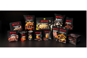 「“おうちシネマ”楽しもう」「箱買いします」ネトフリ鑑賞のお供が勢揃い！ Netflixコラボ商品が11月15日より数量限定販売