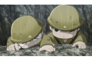 映画『ペリリュー』楽園が、地獄になる―田丸（CV:板垣李光人）と吉敷（CV:中村倫也）の友情を収めた場面写真