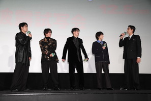 「2人はずっとこんな感じ」水上恒司＆濱尾ノリタカの仲良しぶりに綱啓永がツッコミ『WIND BREAKER／ウィンドブレイカー』 完成披露