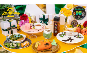 『ズートピア』公開10周年！ 新メニュー＆グッズが登場「OH MY CAFE」3月6日から