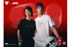 ディズニー＆Formula1＆ユニクロ初タッグ　Tシャツ3月23日発売