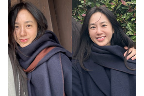 『オクニョ』出演の53歳女優、シワ一つない驚異の“童顔美貌”でお出かけ【PHOTO】