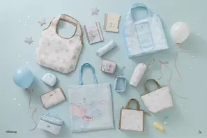 淡いカラーリングがかわいい『ダンボ』日常に寄り添うアイテムTHREEPPYで発売