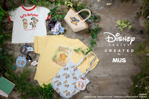 プーさんの“失敗”、探検隊姿など「Disney SERIES CREATED by MUS」新コレクション発売