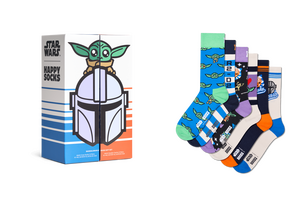 グローグー、アソーカ、R2-D2など登場『スター・ウォーズ』と「ハッピーソックス」がコラボ