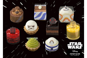 グローグーの“おひとりさまサイズ”チョコケーキ、ヨーダ＆ダース・ベイダーのプチケーキも登場！『スター・ウォーズ』スイーツが5月11日発売　