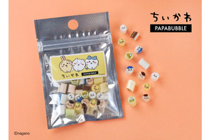 ちいかわ＆ハチワレ＆うさぎがキャンディに！「PAPABUBBLE」