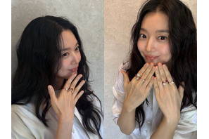 女優シン・ミナ、指先に輝く“4つの高級リング”！夫キム・ウビンも羨む大胆ショット【PHOTO】