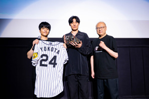 松谷鷹也「1人でも多くの人に」『栄光のバックホーム』動員数全国1位の劇場で舞台挨拶 9月に再上映も決定