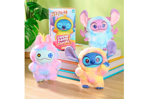 スティッチ＆エンジェル＆スクランプがかき氷に？ ぬいぐるみキーチェーン発売「ハッピー・ホール」