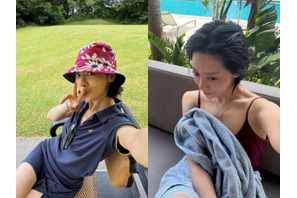 『ザ・グローリー』女優が日本でのんびり。“贅沢な療養”がうらやましい！【PHOTO】