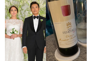 イ・ビョンホン＆イ・ミンジョン夫妻、“結婚13周年”を超高級ワインで祝福！【写真】