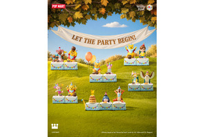 くまのプーさんたちがパーティー！POP MART「Let's Party」シリーズ、全13種で登場