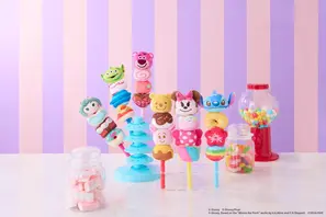 ミニー＆スティッチ＆プーさんたちが串に挿さったマシュマロみたいなマスコットに　「きゃらマロDisney」8月27日発売