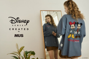 ミッキー＆ミニーのデニムスタイルにフォーカス「Disney SERIES CREATED by MUS」新作、9月2日より発売