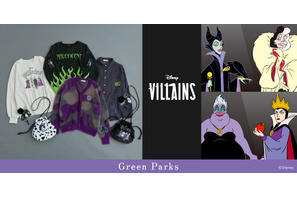 マレフィセント＆クルエラらのスウェットほか「ディズニーヴィランズ」新作アイテム、Green Parksより9月11日発売