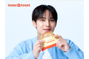 SEVENTEEN MINGYUがブランドモデルを務める「isaac toast(イサックトースト)」初の長期POP-UP開催！