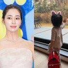 女優イ・ミンジョン、“猫耳つけた”愛娘の写真を公開！「サンタさんが来たんだ」【PHOTO】 画像