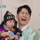 18歳年下の日本人女性と結婚した俳優シム・ヒョンタク、愛息ハルくんの1歳祝いで号泣「妻は僕の酸素呼吸器」 画像