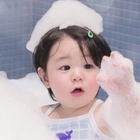 「スタンプ化希望」シム・ヒョンタクの愛息ハルくん、キュートすぎる水遊びの様子 画像