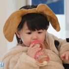 シム・ヒョンタクの愛息ハルくん、人生初の“ガールフレンド”登場！愛らしい犬耳姿で猛アピール 画像