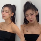 体型改造した女優ハ・ジウォン、初めて見る鎖骨のタトゥーに視線集中！“何の撮影かな？”【PHOTO】 画像