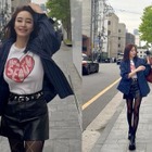 奇跡の50代キム・ヘス、思わず“えっ”と声が出るほどの脚線美 画像