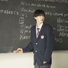 永岡蓮王、“先輩”高橋恭平と共演『山口くんはワルくない』クラスメイト野中秋の場面写真 画像