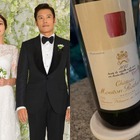 イ・ビョンホン＆イ・ミンジョン夫妻、“結婚13周年”を超高級ワインで祝福！【写真】 画像