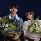 松村北斗「たくさんのことを学ばせていただきました」岡崎紗絵とクランクアップ「告白－25年目の秘密－」 画像