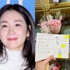「会いたいです、とても」チェ・ジウ、亡き父の納骨堂を訪問…幼い娘からの手紙に涙【写真】 画像