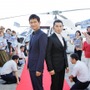 江口洋介＆本木雅弘、ヘリで颯爽と登場『天空の蜂』 画像