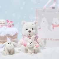 プーさんたちに雪が積もって真っ白に！ 冬のコレクション「WHITE POOH」発売 画像