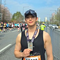 俳優チョン・ヘイン、初のハーフマラソン完走！鍛え上げられたフィジカルに“びっくり”【PHOTO】 画像