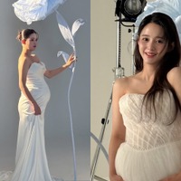 6月出産予定の女優ナム・ボラ、純白ドレス着用の臨月フォトを公開【PHOTO】 画像