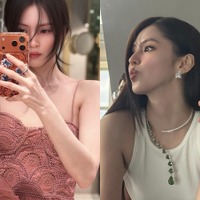 ハン・ソヒ、ブラックコーデの次は華麗な“ランジェリー風ドレス”で圧倒的な存在感を放つ【PHOTO】 画像